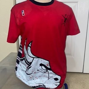 Post Game Authentic bulls T-shirt sz.Large